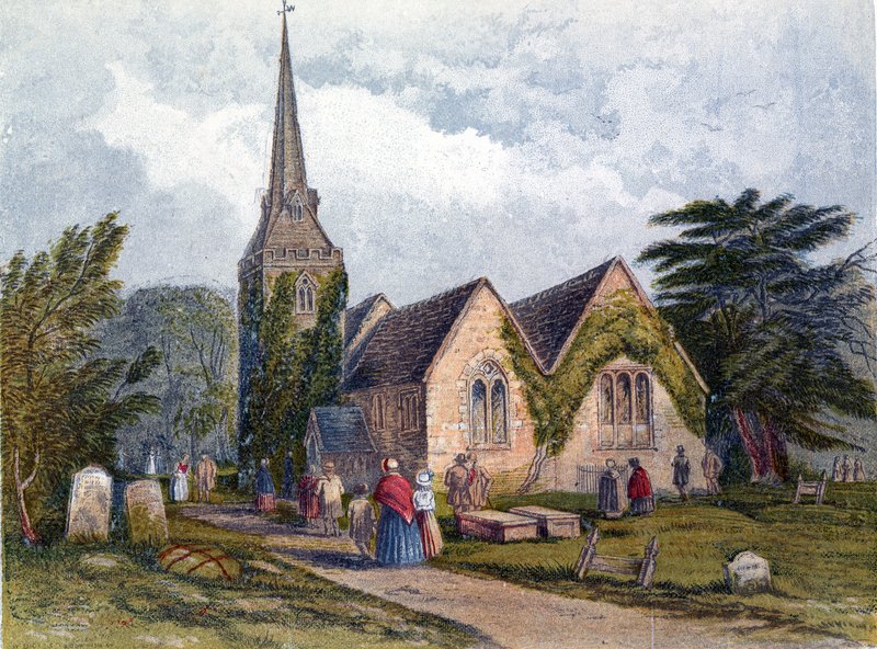 De kerk door English School