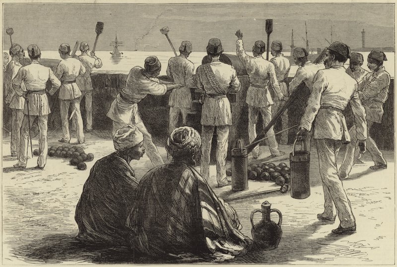 De crisis in Egypte - Alexandrië door English School