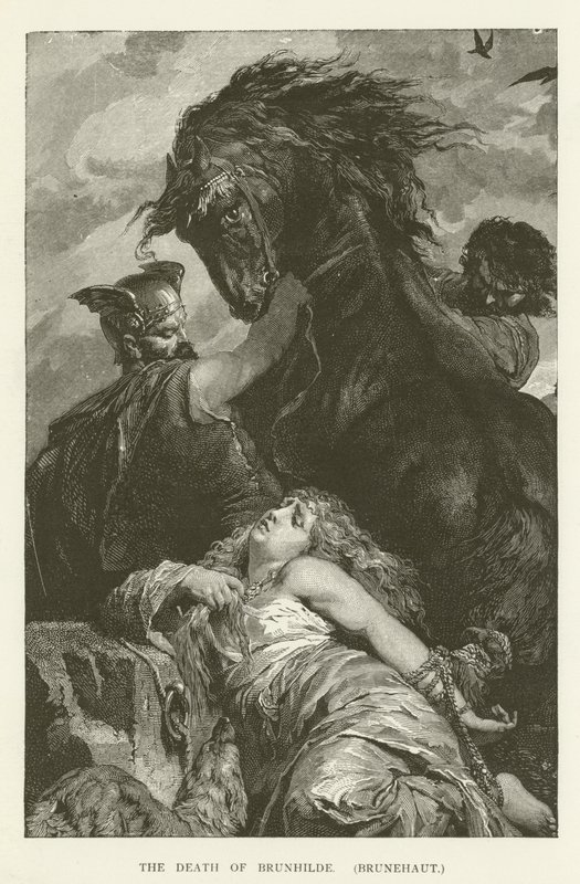 De dood van Brunhilde door English School