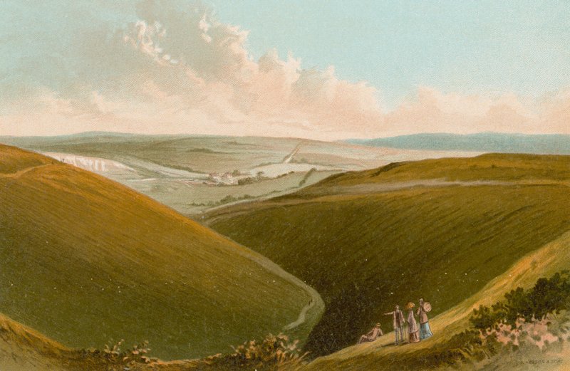 De Duivelsdijk bij Brighton door English School