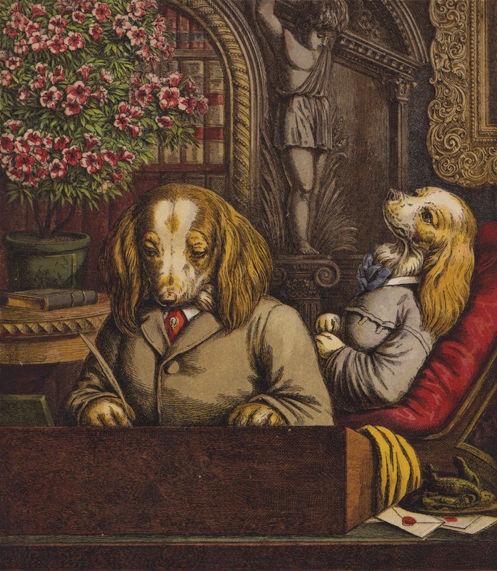 Het Honden Dinerfeest door English School