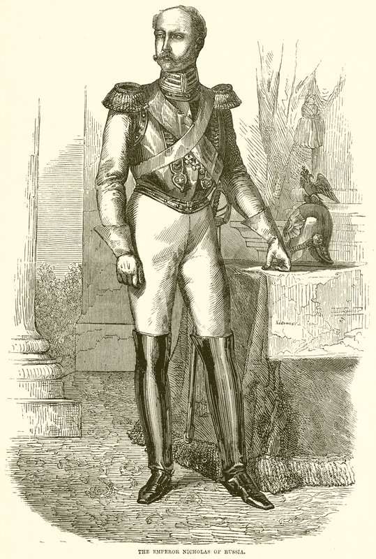 De keizer Nicolaas van Rusland door English School