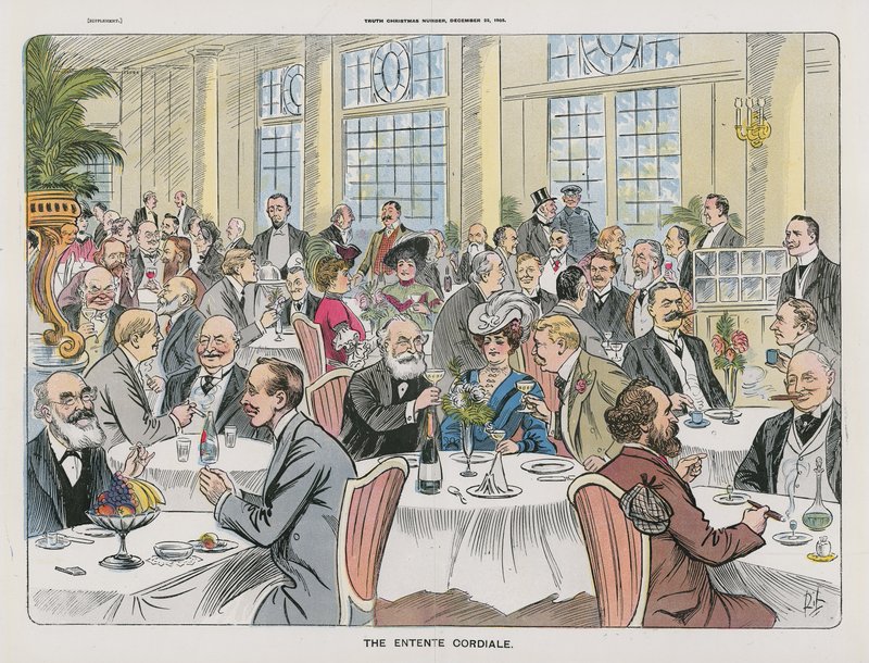 De Entente Cordiale door English School