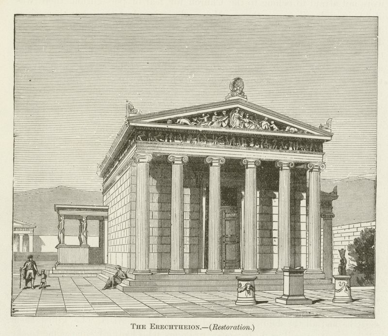 Het Erechtheion door English School