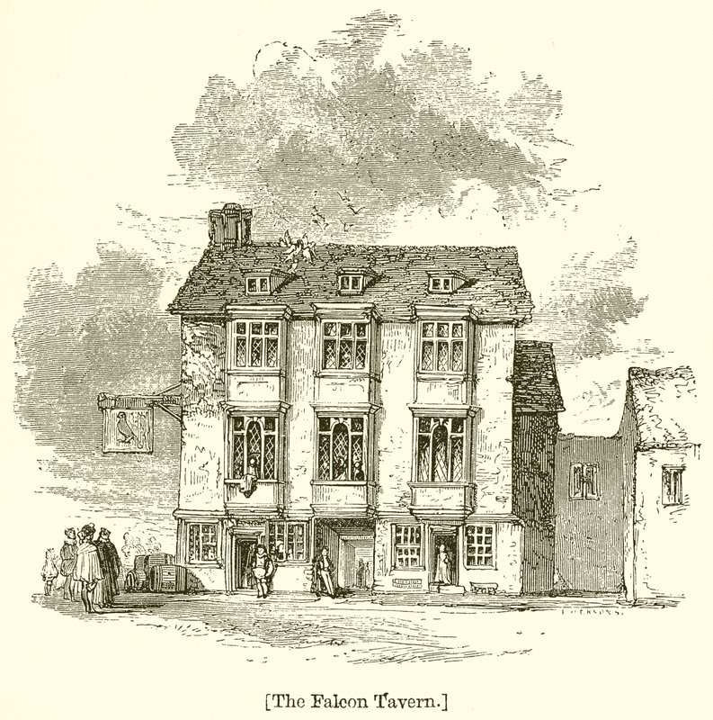 The Falcon Tavern door English School