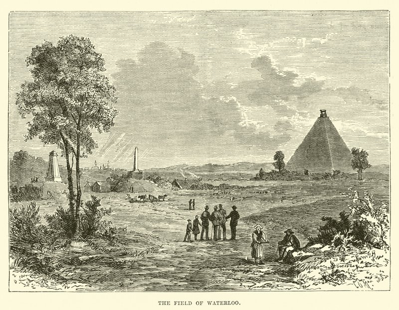 Het Veld van Waterloo door English School