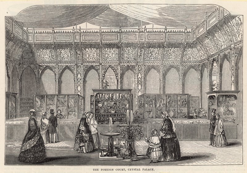 Het Buitenlandse Hof, Crystal Palace door English School