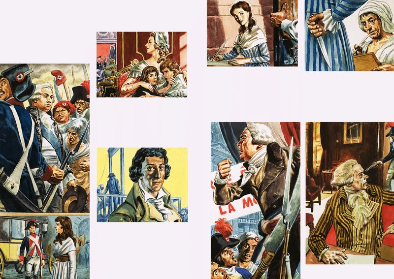 De Franse Revolutie door English School
