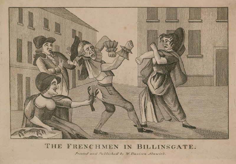 De Fransen in Billingsgate door English School
