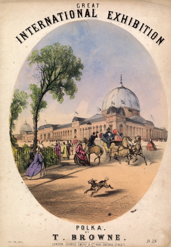 De Grote Internationale Tentoonstelling (1862) door English School