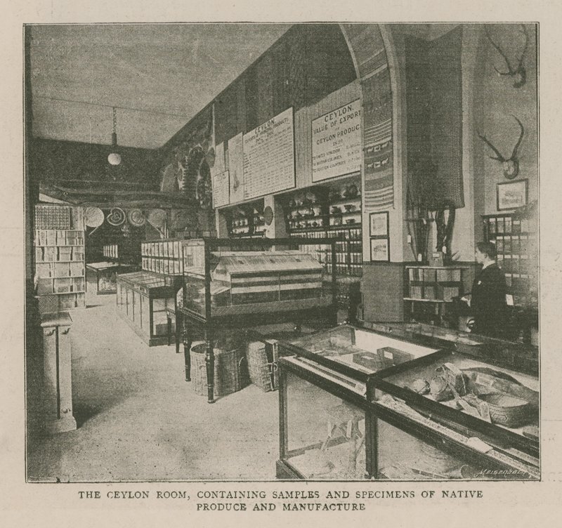 Het Imperial Institute: De Ceylon Kamer door English School