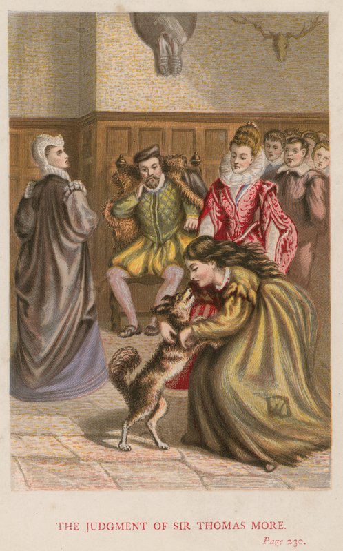 Het oordeel van Sir Thomas More door English School