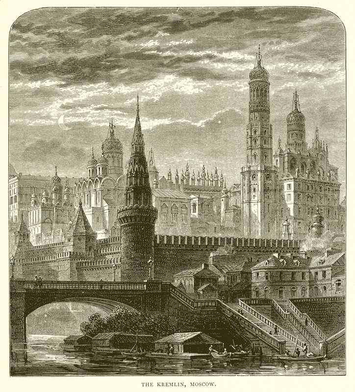 Het Kremlin, Moskou door English School