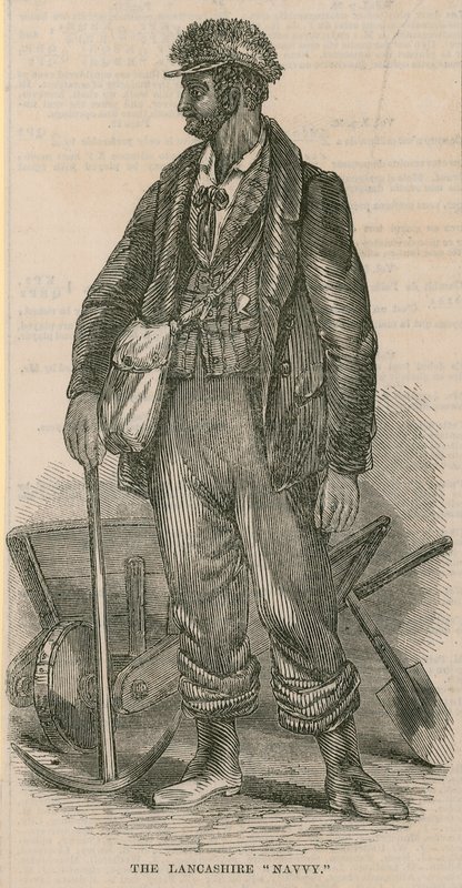 De Lancashire Navvy door English School