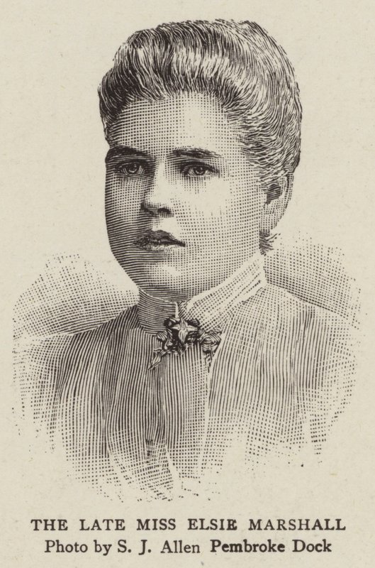 De Wijlen Juffrouw Elsie Marshall door English School