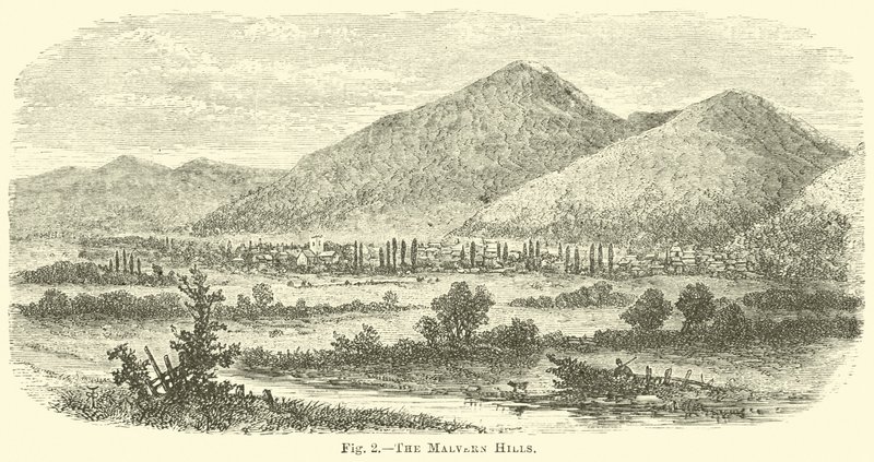 De Malvern Hills door English School