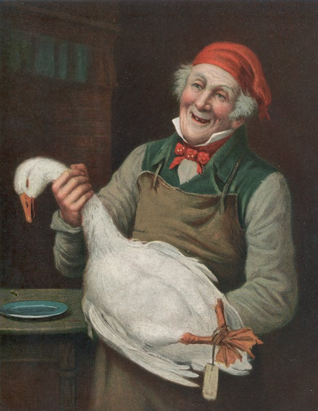 De Michaelmas-gans door English School
