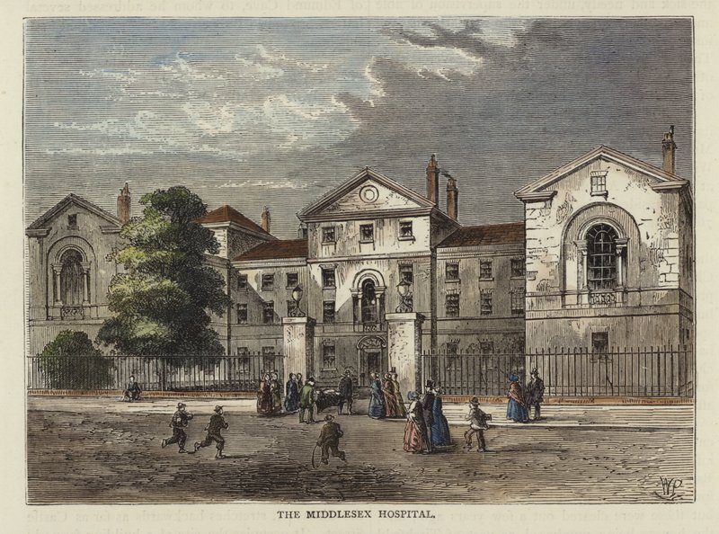 Het Middlesex Ziekenhuis door English School