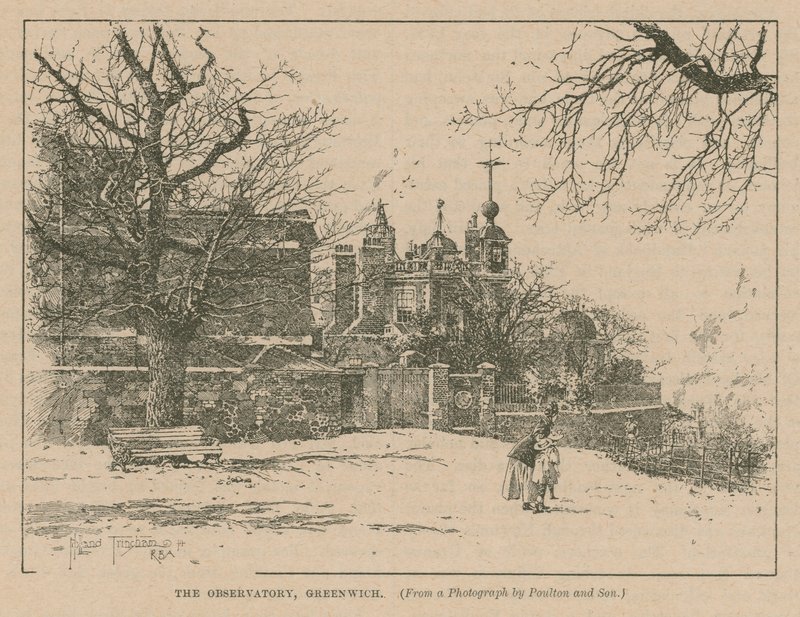 Het Observatorium, Greenwich, Londen door English School