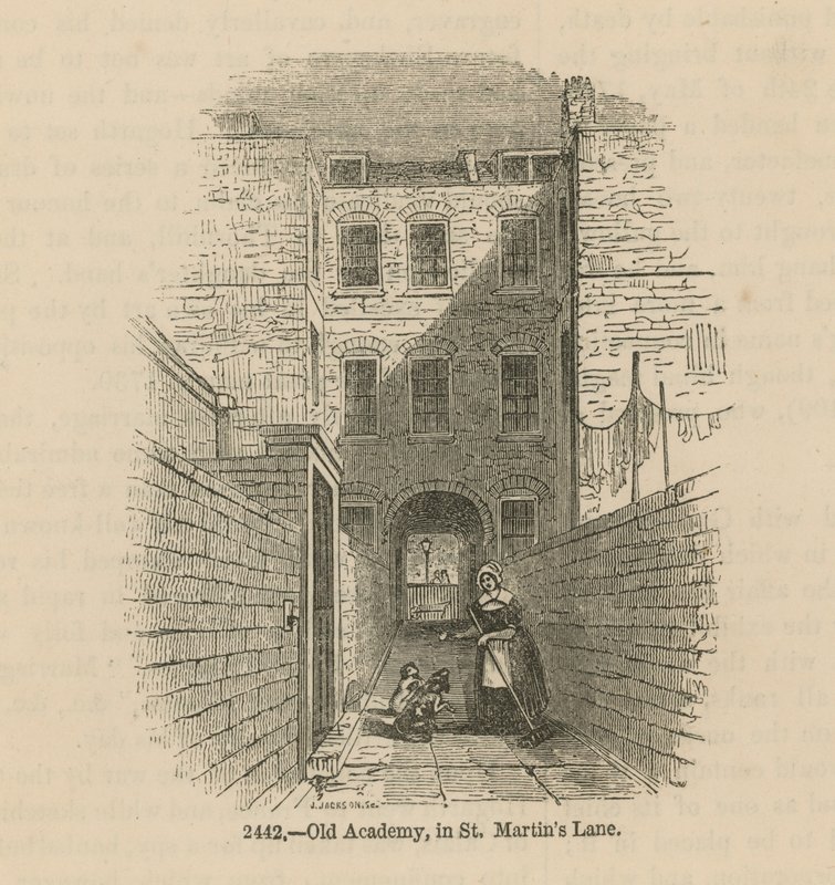 De Oude Academie in St Martins Lane door English School