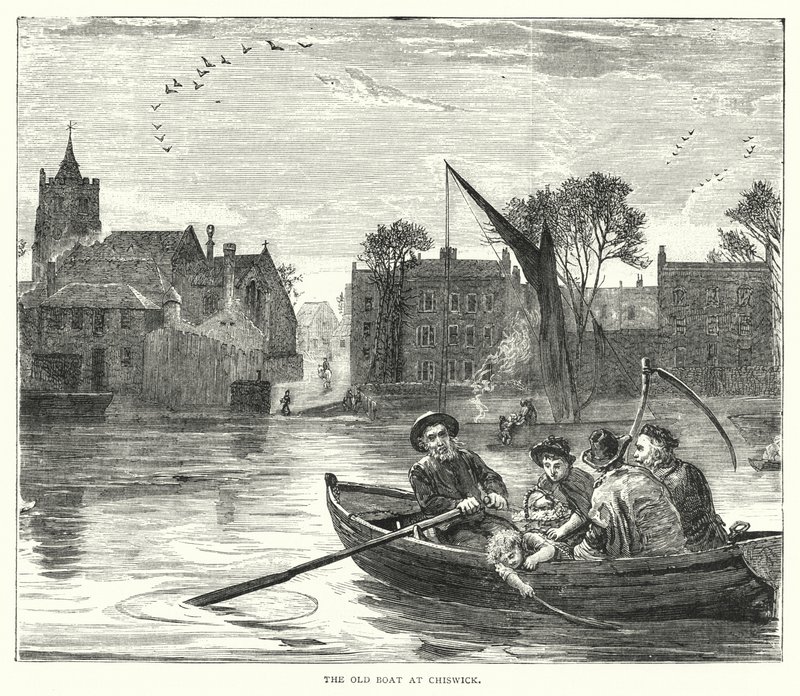 De Oude Boot in Chiswick door English School