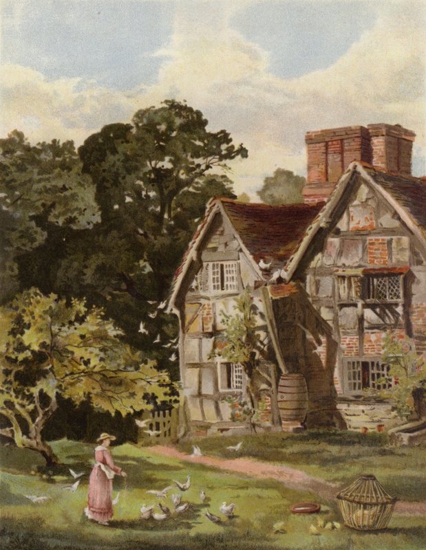 Het oude landhuis door English School