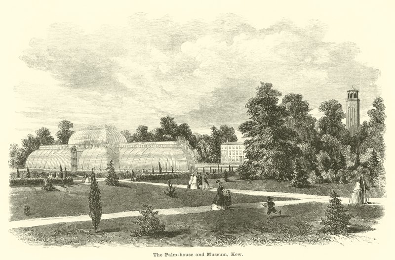 De Palmhuis en Museum, Kew door English School