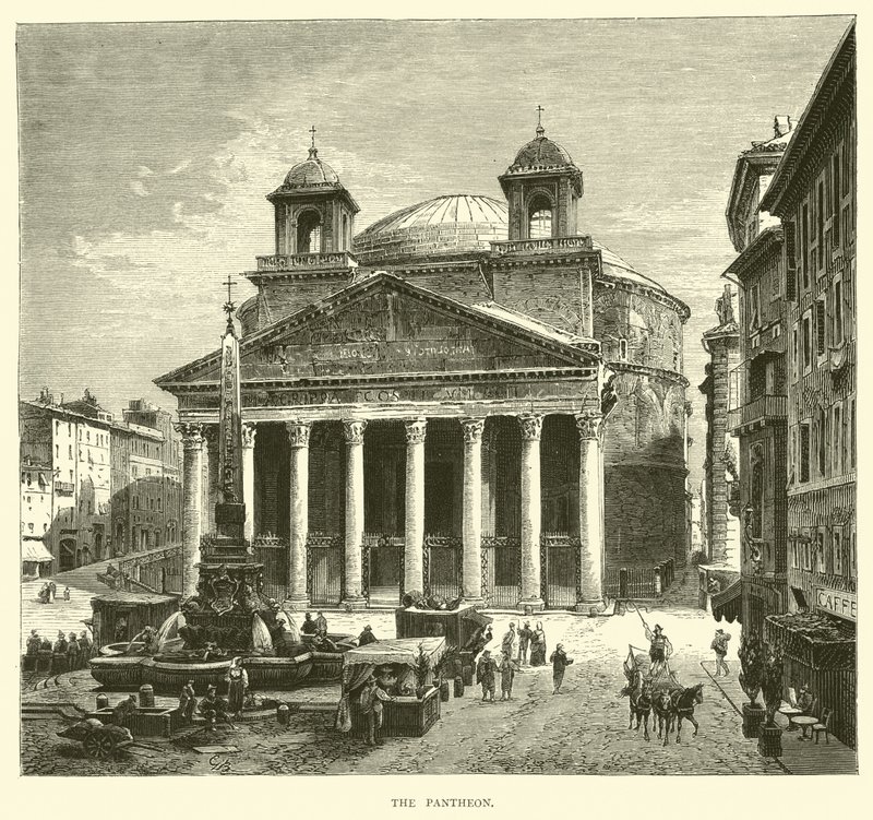 Het Pantheon door English School