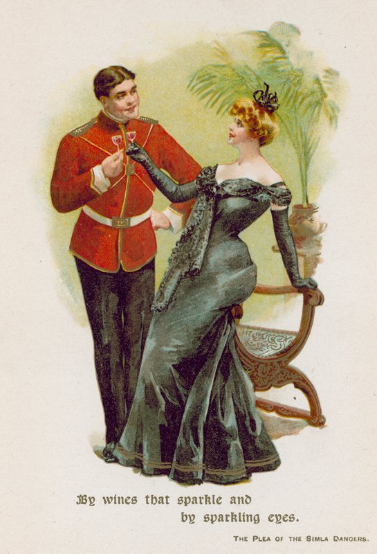 Het pleidooi van de Simla-dansers door English School
