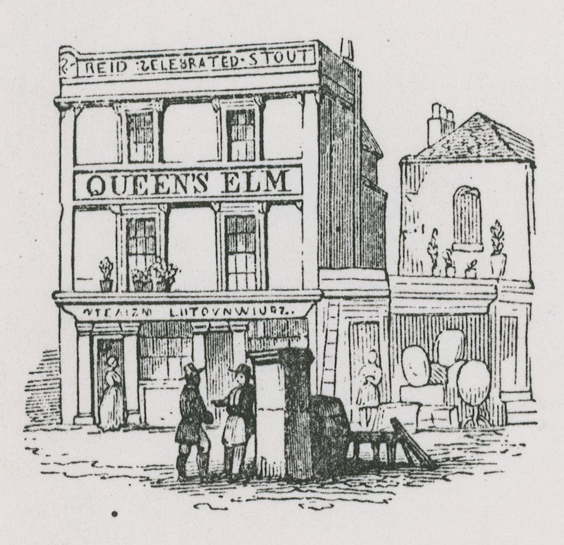 The Queens Elm openbare huis in Chelsea door English School