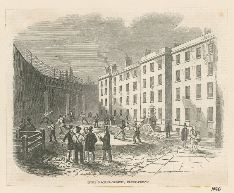 De Racket Ground, Fleet Prison door English School