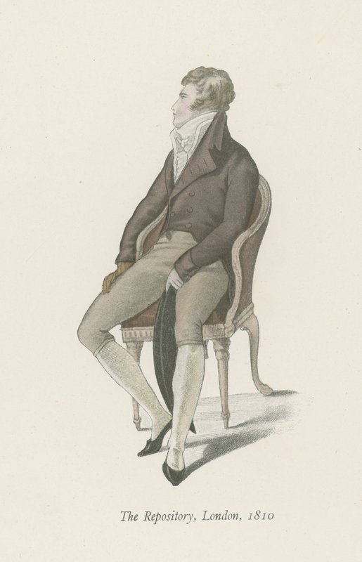 The Repository, Londen, 1810 door English School