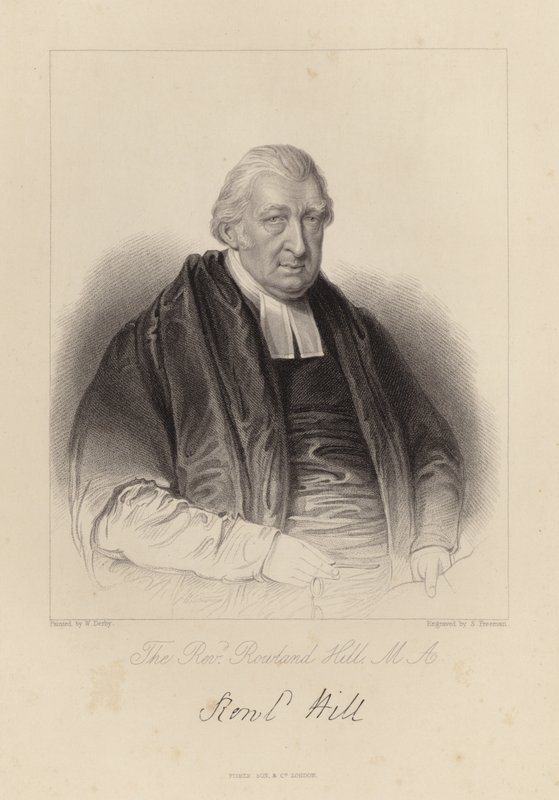 De Eerwaarde Rowland Hill door English School