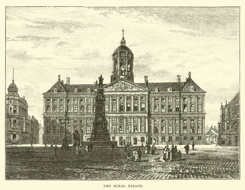 Het Koninklijk Paleis door English School