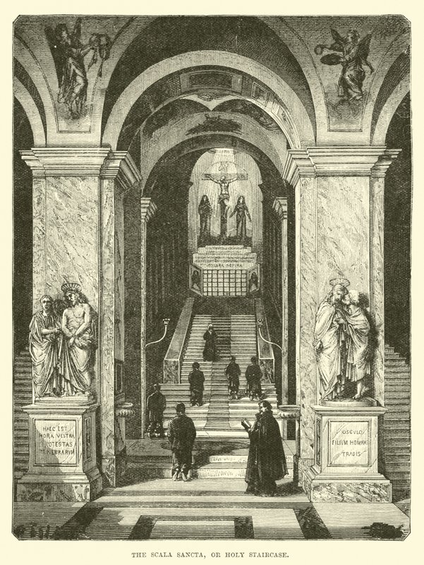 De Scala Sancta, of Heilige Trap door English School