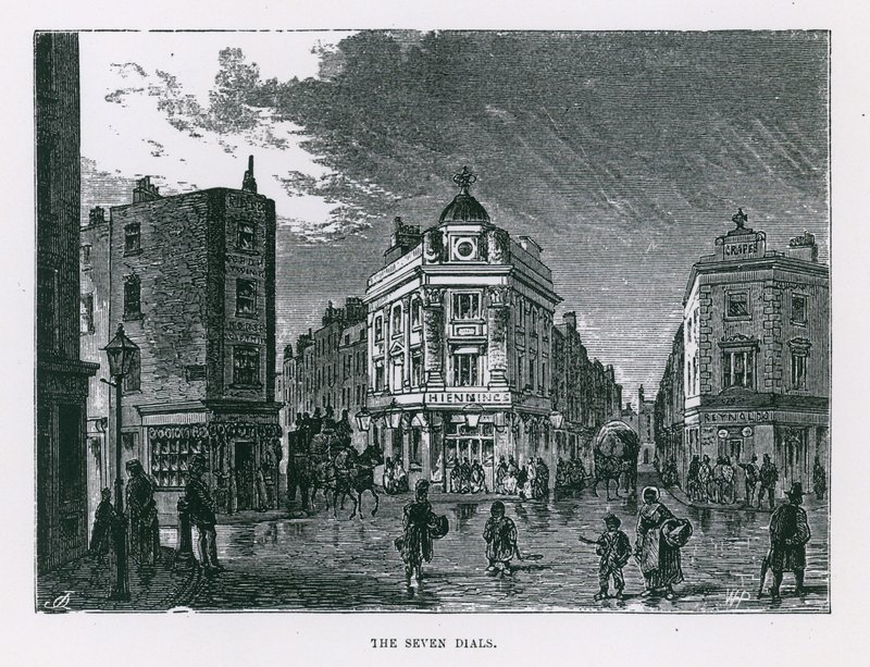 The Seven Dials, Londen door English School
