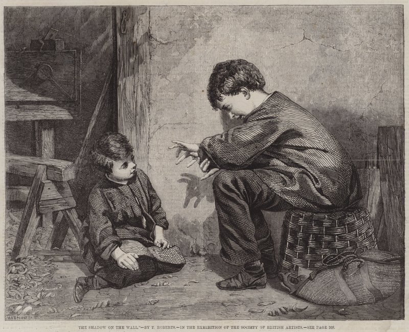 De Schaduw op de Muur door English School