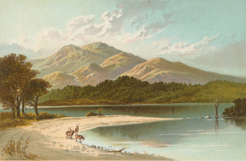 Het Zilveren Strand - Loch Katrine door English School