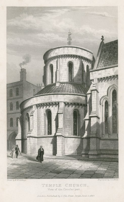 De Temple Church door English School