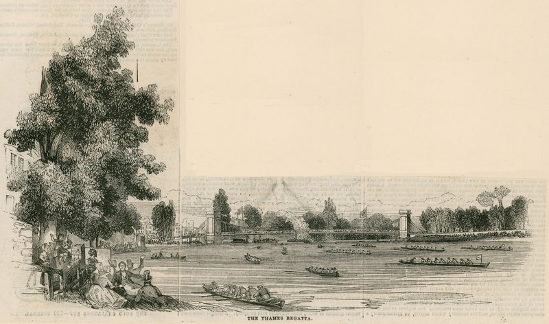 De Thames Regatta door English School