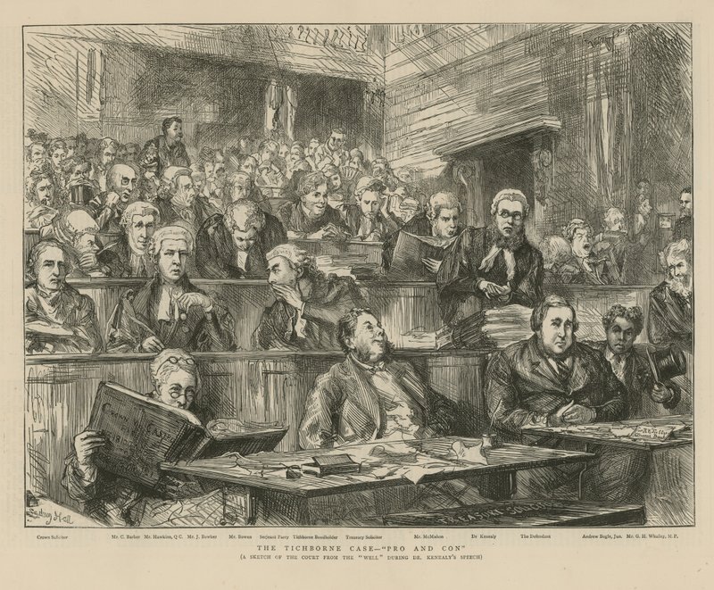 De Tichborne Claimant door English School