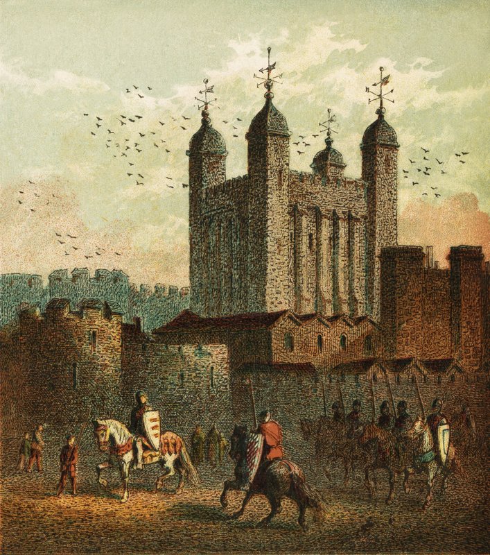 De Tower of London door English School