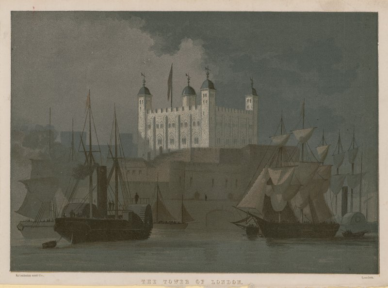 De Tower of London door English School