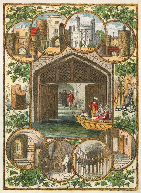De Tower of London door English School