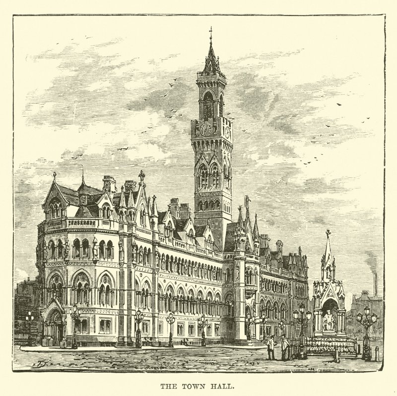 Het Stadhuis door English School
