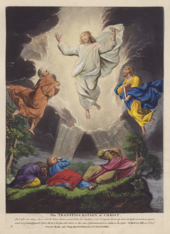 De Transfiguratie van Christus door English School