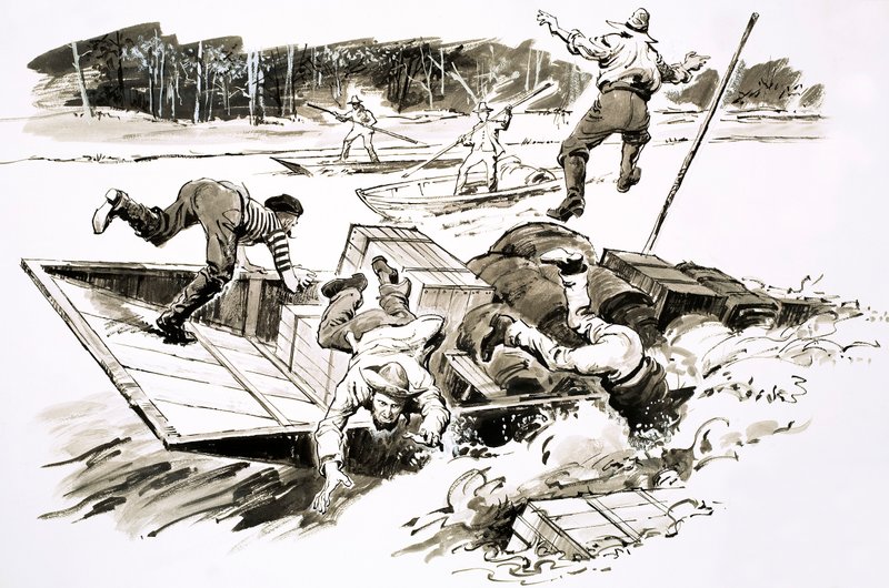 De schatzoekers: Klondike-stampede door English School