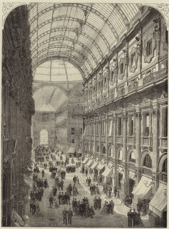 De Victor Emmanuel Gallery door English School