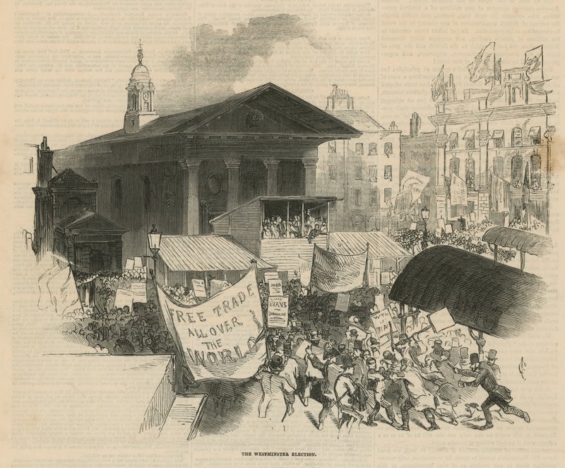 De Westminster Verkiezing door English School
