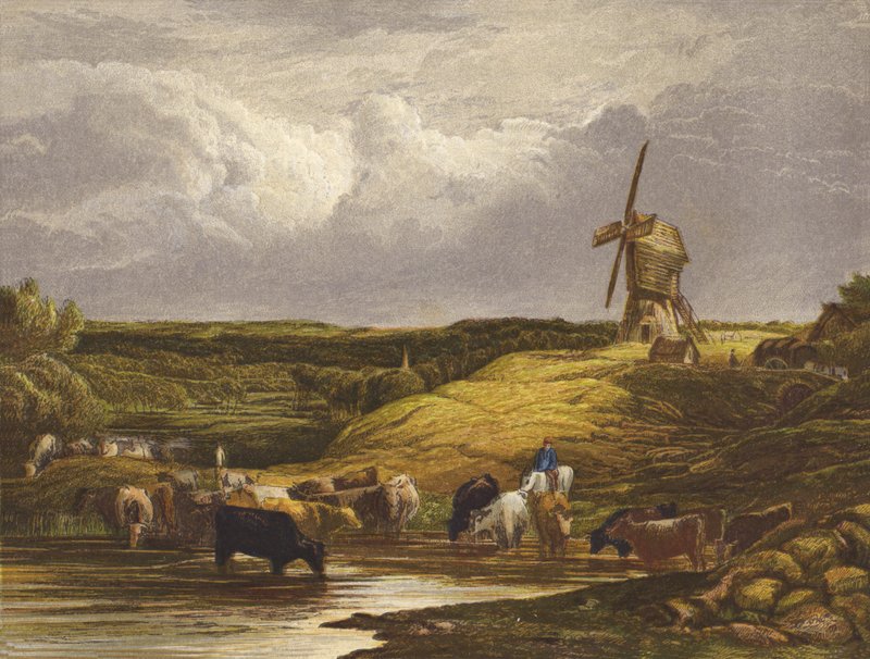 De molen door English School